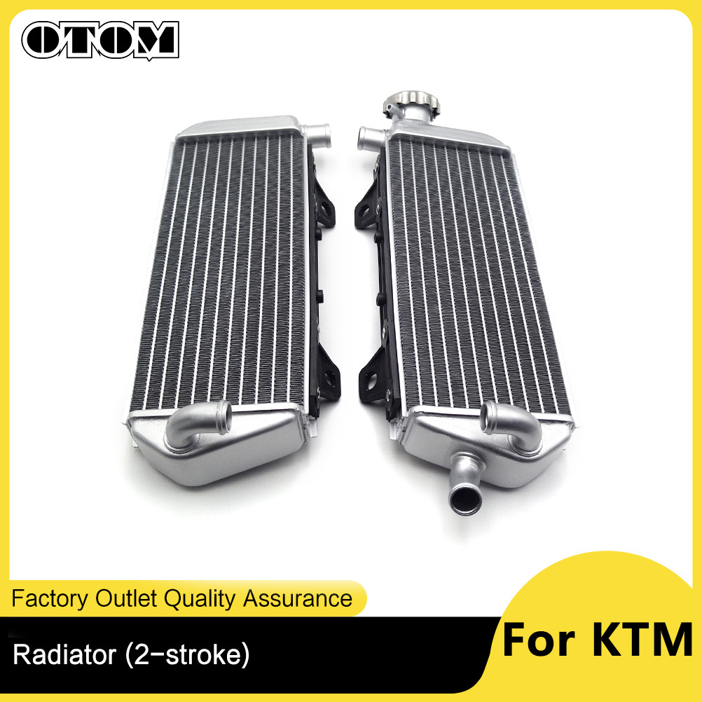 Radiator Motor OTOM Untuk KTM SX XCW TPI XC EXC TC TE TX MC EC 125 150 250 300 Kiri Kanan Tangki Air