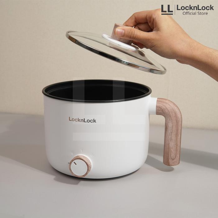 LocknLock Multi Cooking Pot - EJP118WHT - Multi Cooking 1.5L