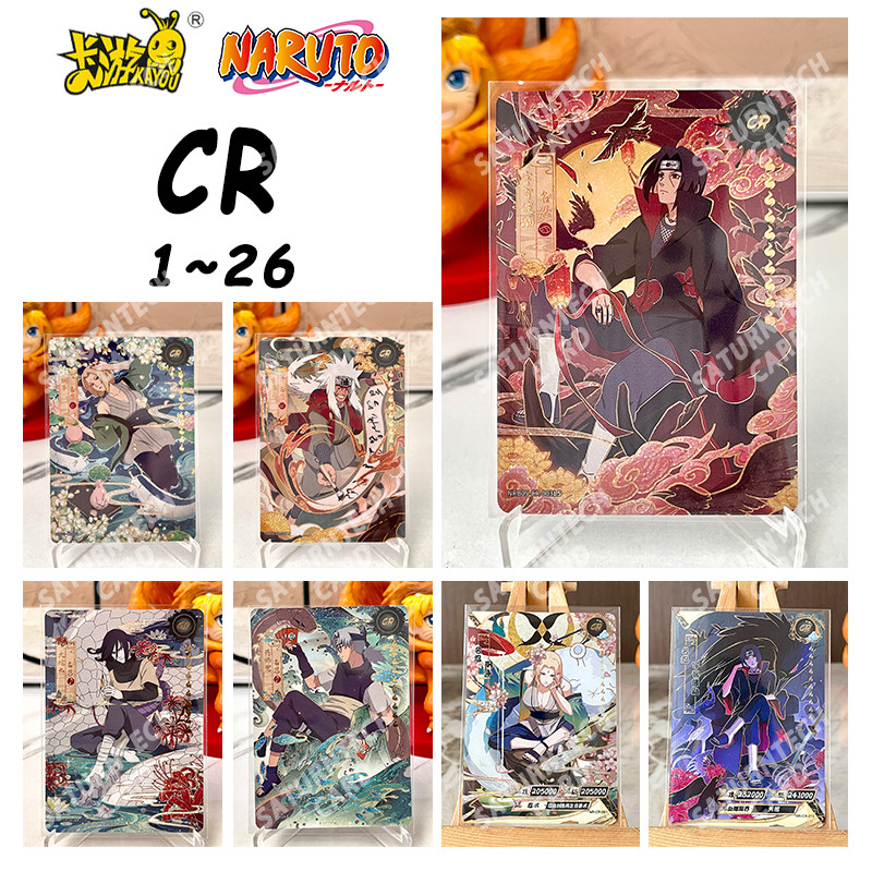 Naruto Card Kayou CR 1-26 Single Card Tsunade Yamanaka Sakura Haruno Jiraiya Rare Collection Card An