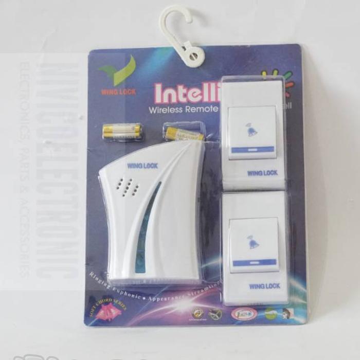 BEL PINTU LISTRIK 2 REMOT/BEL PINTU WIRELESS /DOOR BELL WIRELESS