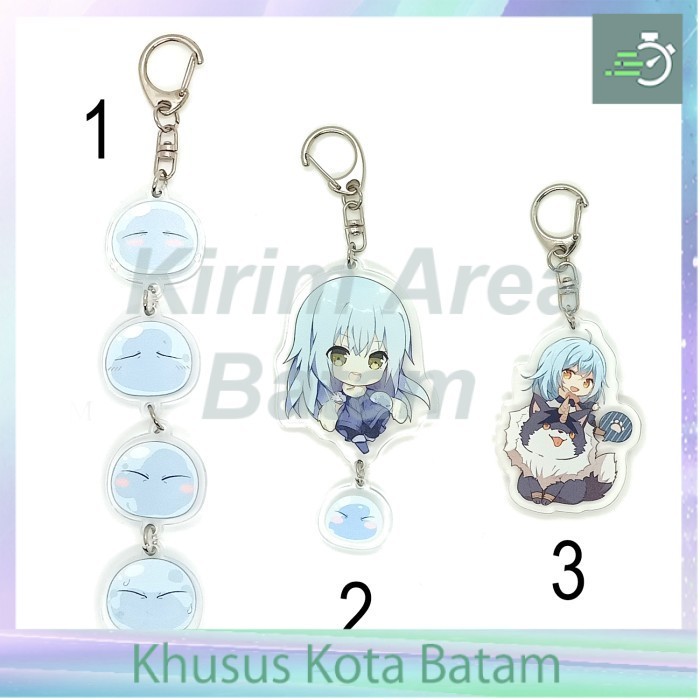 Gantungan kunci keychain tensei shitara slime rimuru tempest