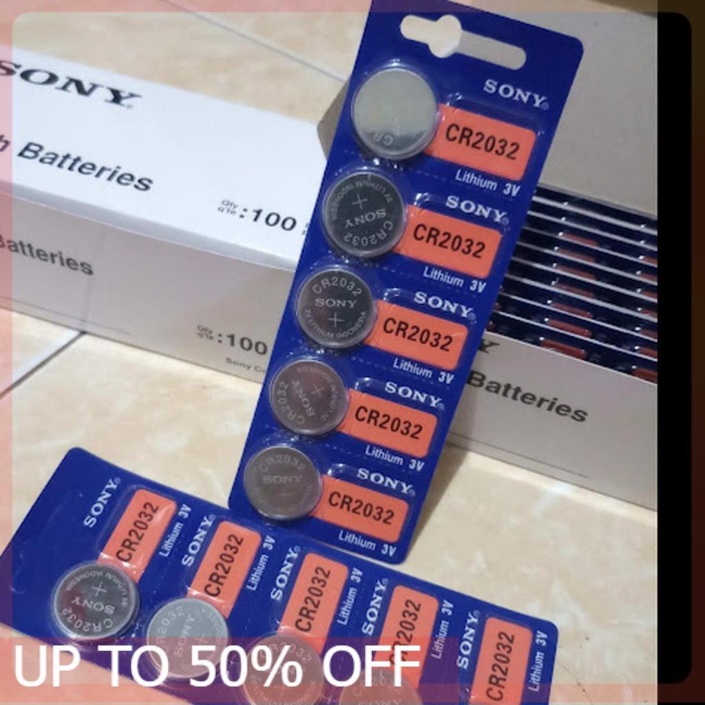 Baterai Lithium Sony 3V CR2032 CR 2032 CR-2032