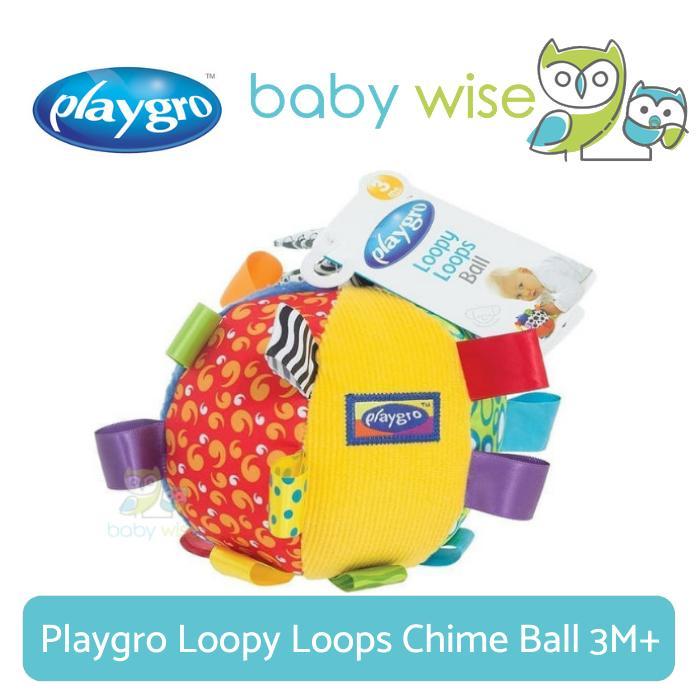 Playgro Loopy Loops Chime Ball 3M+
