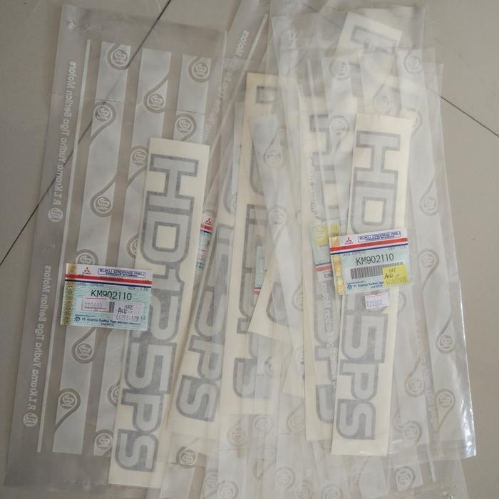 emblem HD125ps canter mitsubishi asli PASS