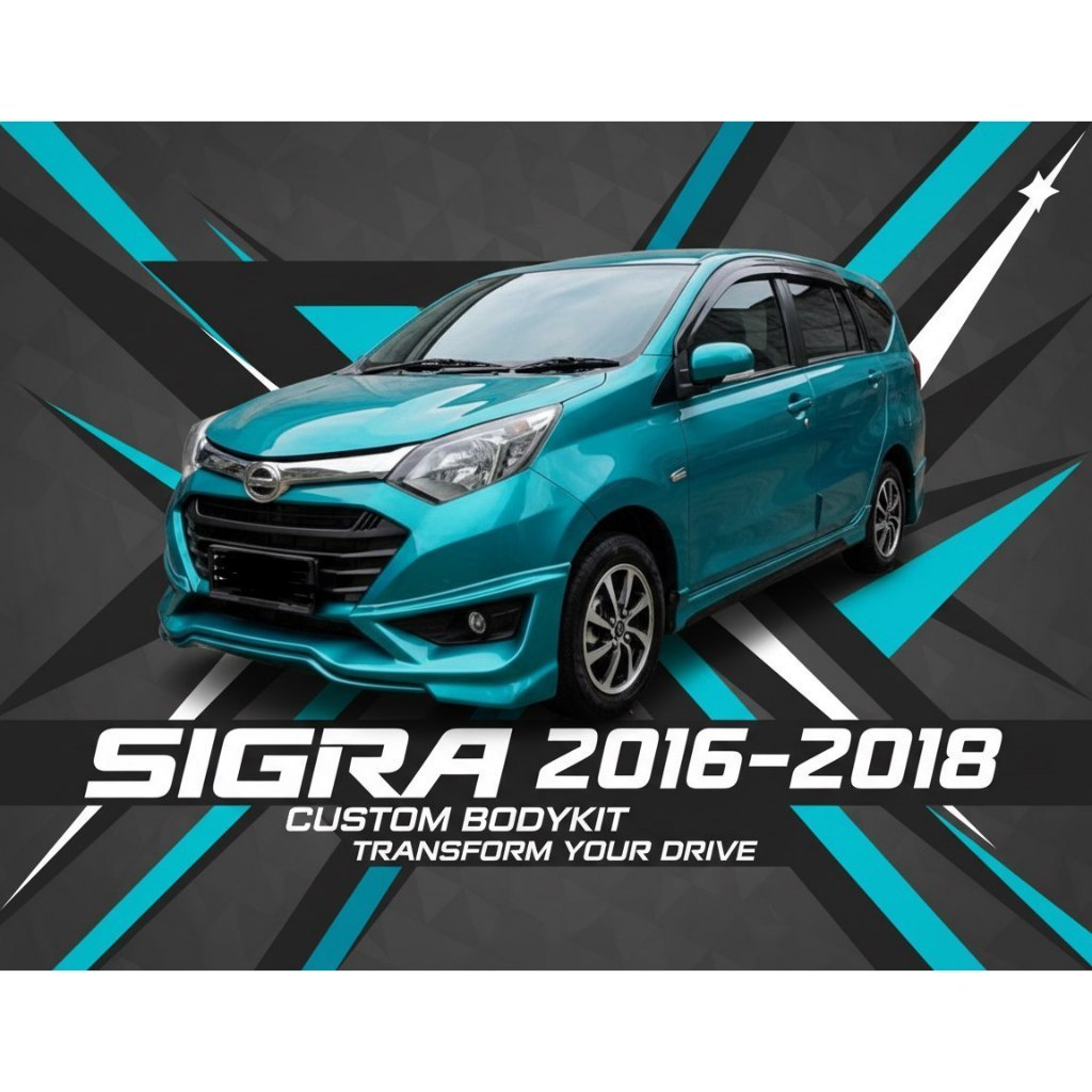 bodykit sigra 2016 2017 2019 body kit daihatsu sigra