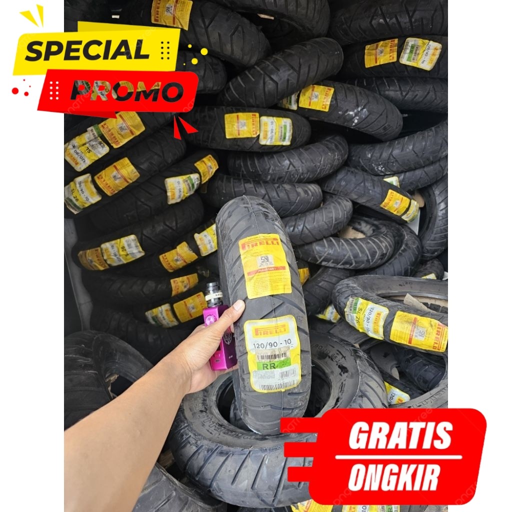 Ban Tubeless Ring 10 120/90 Import Premium Motor Custom Honda Monkey