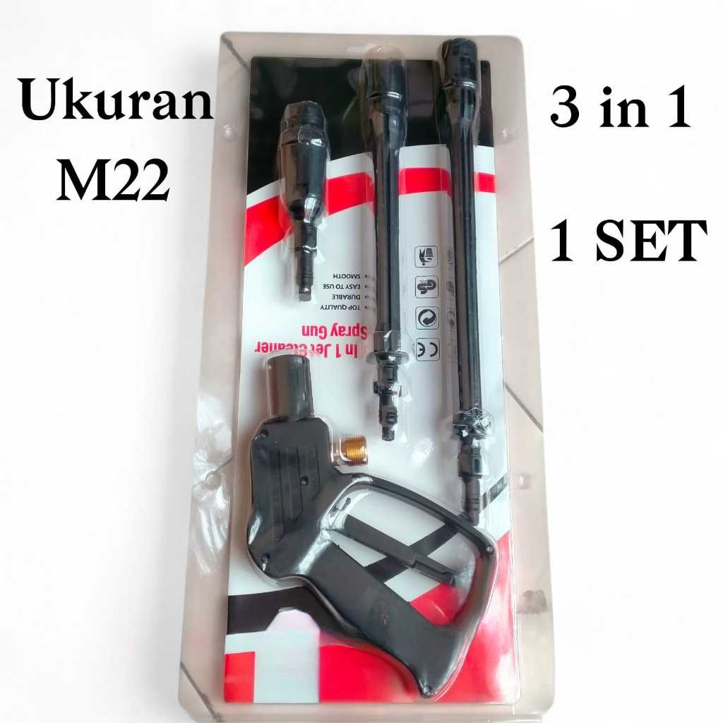Gun/Tembakan steam 3 IN 1/Jet cleaner universal/Stick jet cleaner M14 M22 CASAL