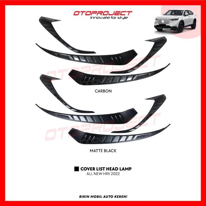 COVER LIST HEAD LAMP A.N HRV 2022 C - CARBON