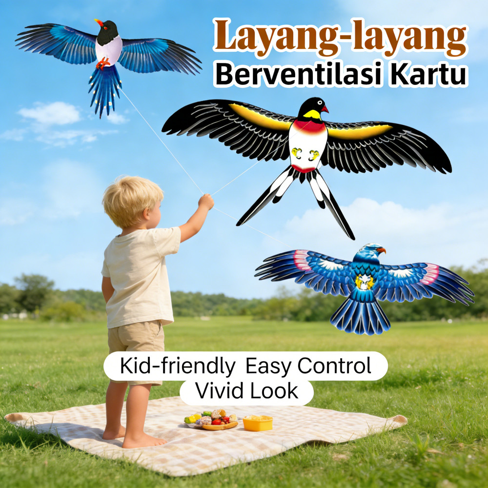 Layang Burung Layang Elang Layang Anak Layang-layang Kartu Beo