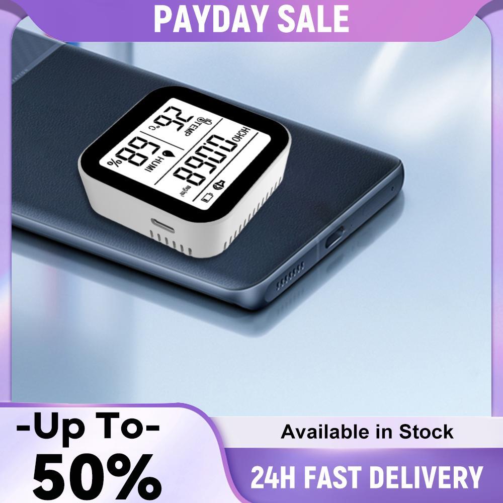 3-in-1 Air Quality Monitor Formaldehyde Humity Temperature Detector HO Formaldehyde Monitor Formalde