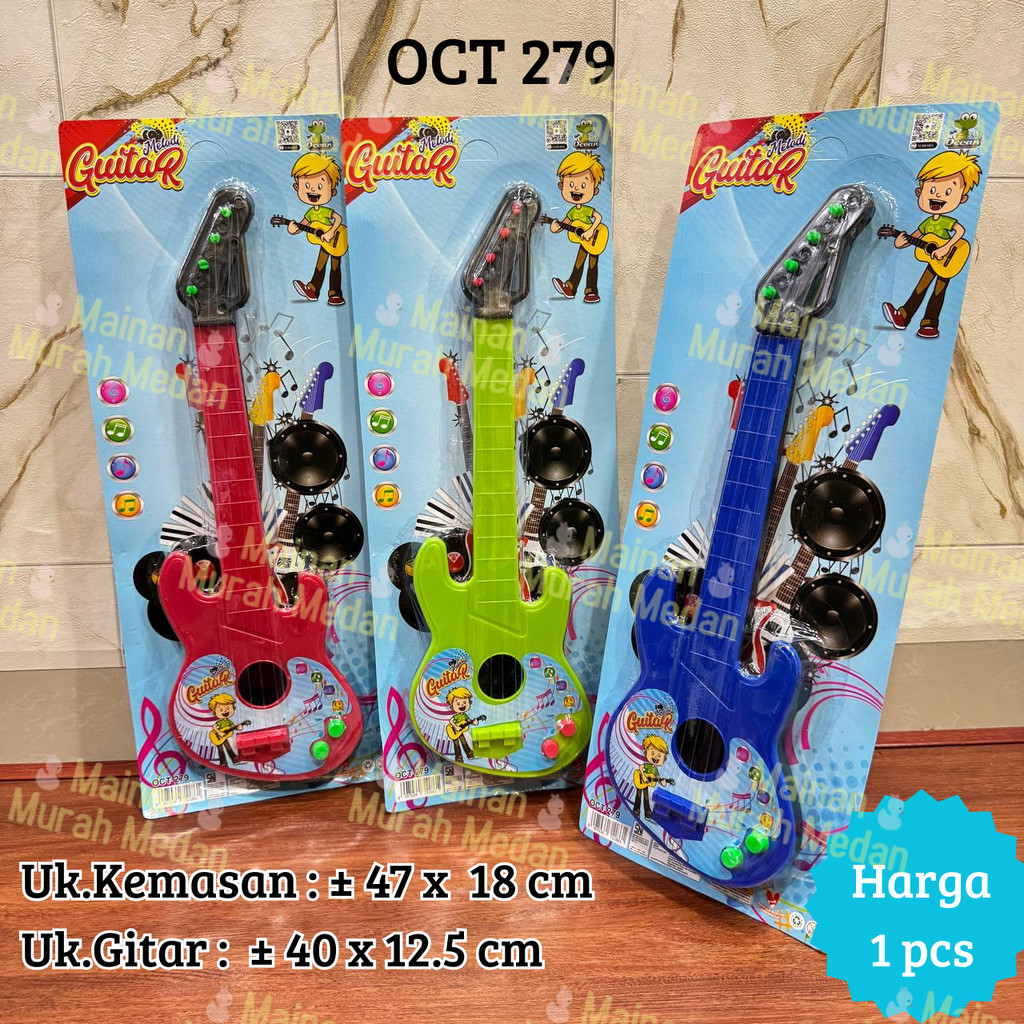 Mainan Anak Gitar / Gitar Plastik Anak | Mainan Guitar Anak Manual Bahan Dari Plastik | Mainan Anak 