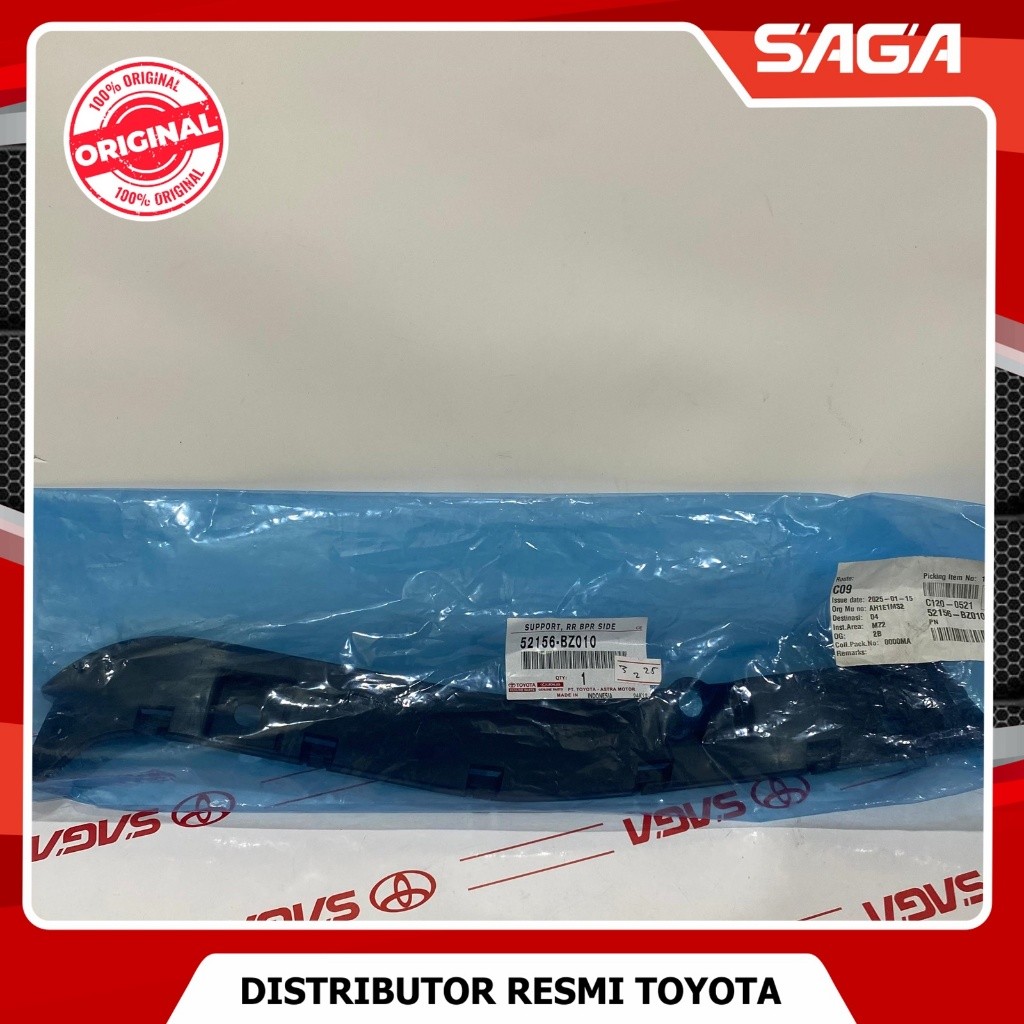 SAGA | Support Bracket Breket Retainer Bumper Belakang Kiri Avanza Xenia old 52156-BZ010