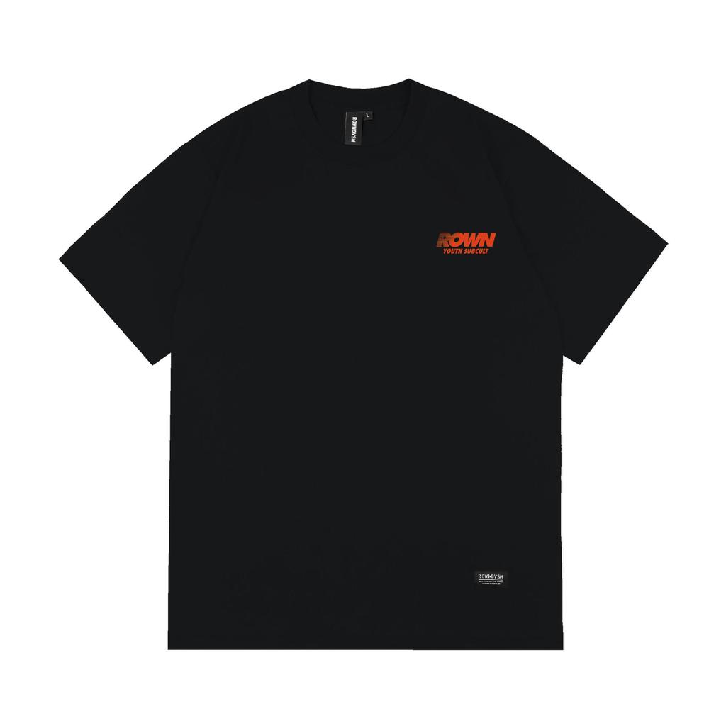 [COD] Rown Division Kaos Pendek || Tompkins Black Orange T-shirt Original Tee