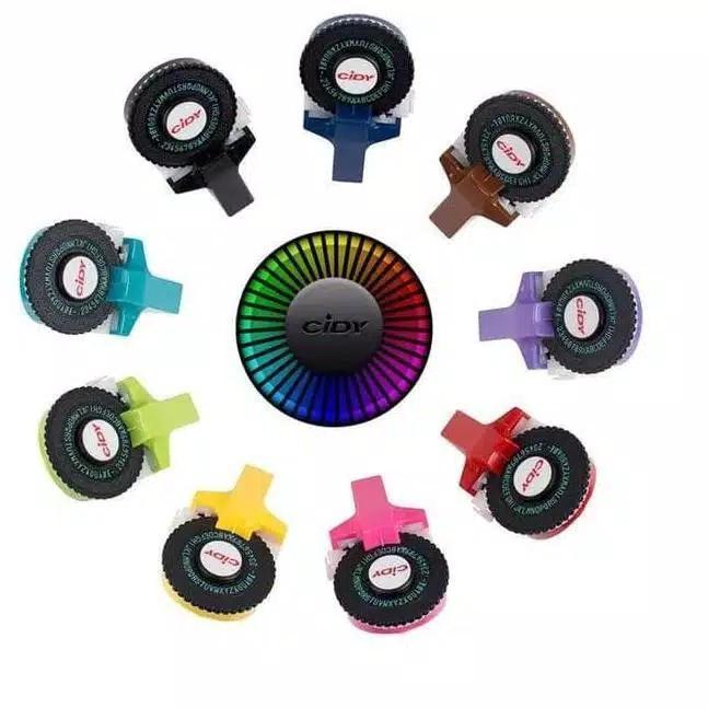 CIDY DYMO LABEL MAKER EMBOSS 3D EMBOSSING DAPUR - Putih