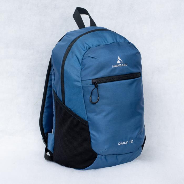 Meabu  Tas Ransel Daily 12L Pria Wanita Daypack Backpack Hitam - Full Biru 12L