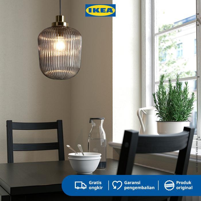 IKEA SOLKLINT Lampu Gantung Bahan Kaca 22cm