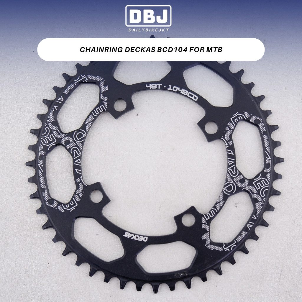 Deckas Chainring BCD 104 MTB