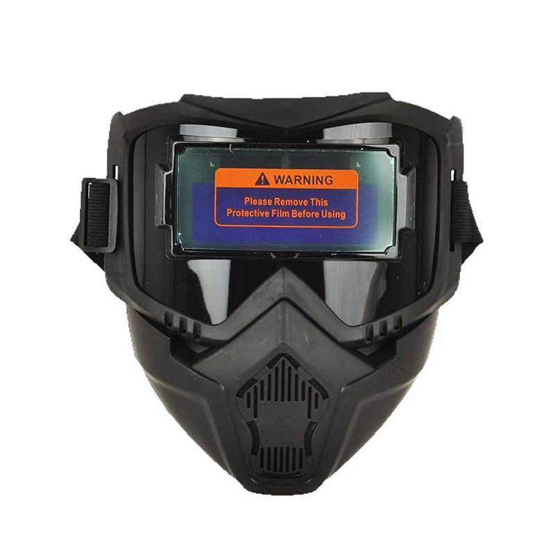 Auto Darkening Welding Helmet Welder Protector Helmet Detachable Welding Mask Head-mounted Breathabl