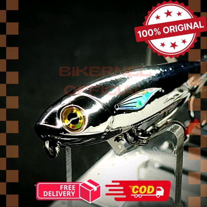 LURE WTD CONIA T-1000 SERIES UMPAN PANCING CASTING HAMPALA LAUT SUNGAI MUARA - FULL CHROME
