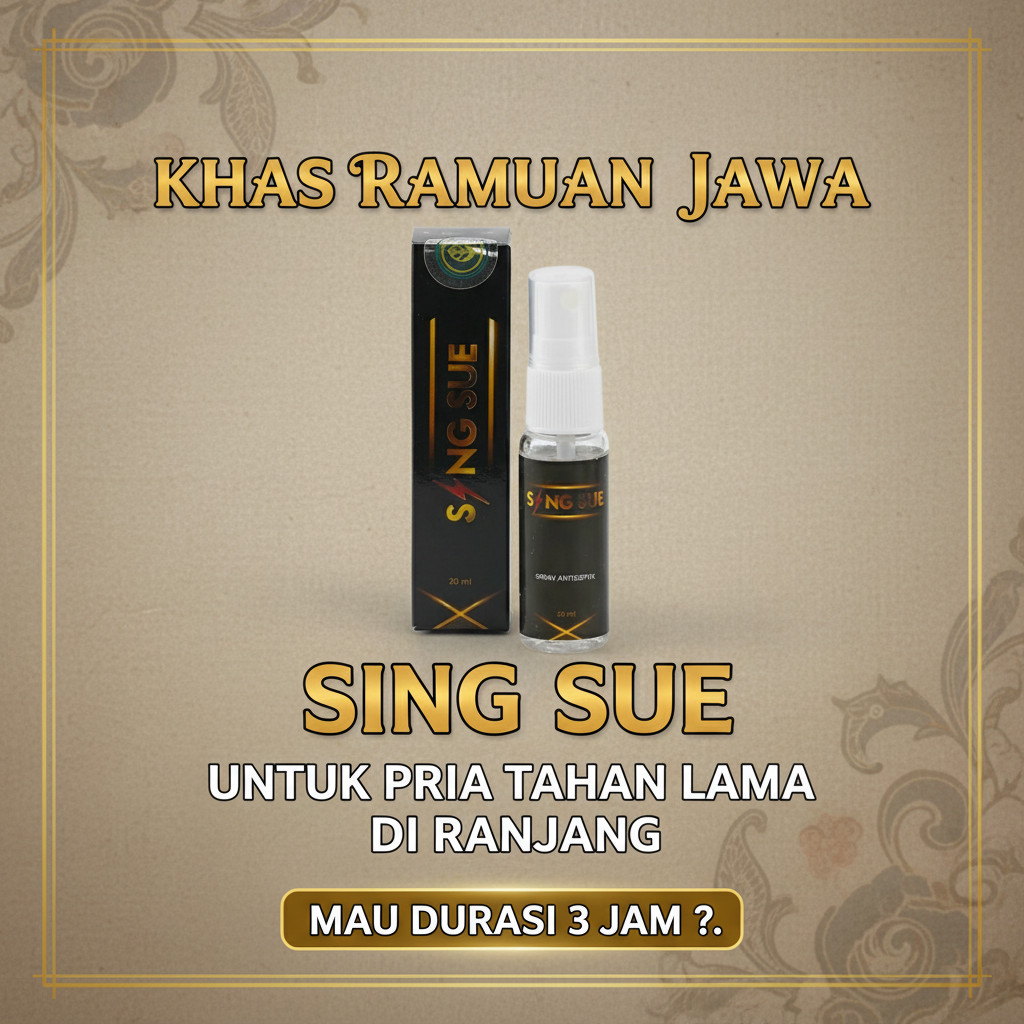 Sing Sue Obat Kuat Dewasa Spray Pria Tahan Lama Semprot