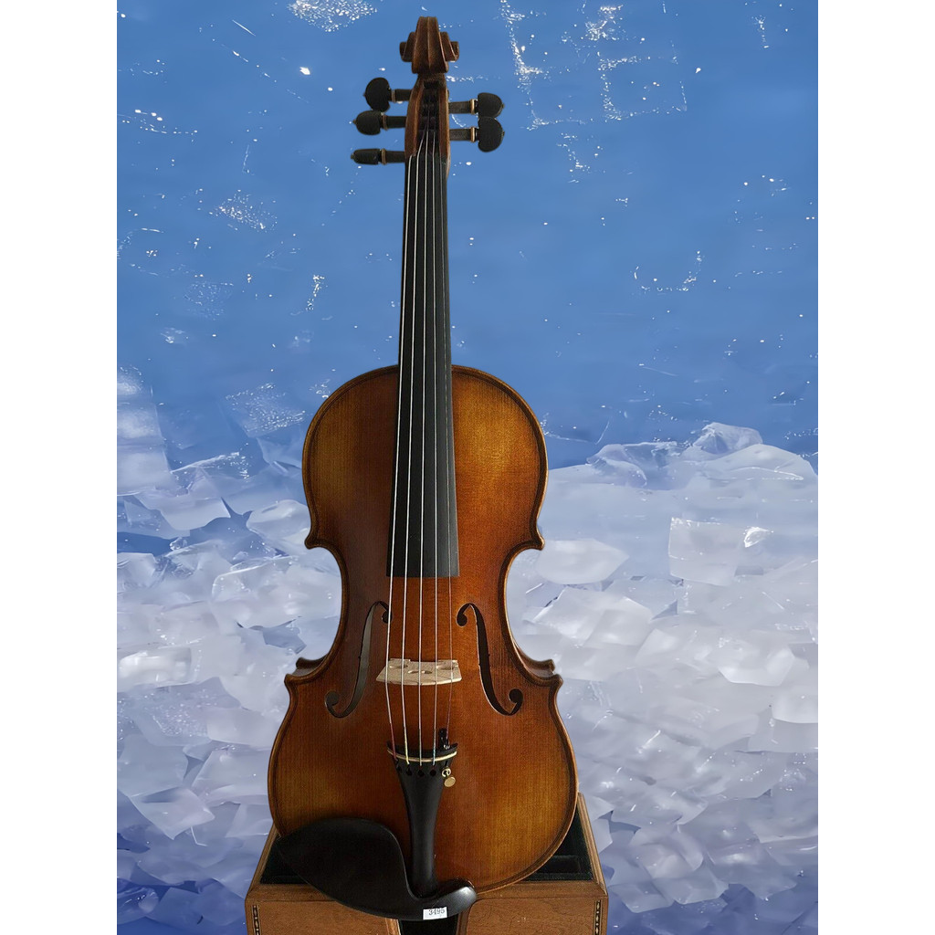 2026 5 Strings 4/4 violin Solid flamed maple back spruce top hand Made K3495