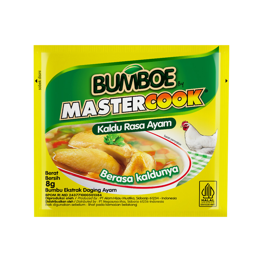 Bumboe by Mastercook Kaldu Ayam 8gr