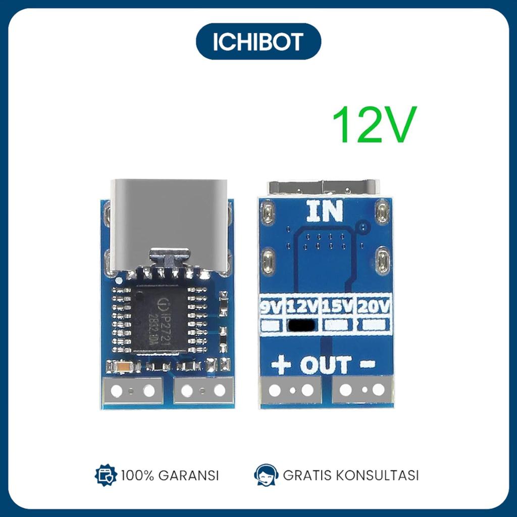 12v PDC004 decoy PD2.0 3.0 power trigger adapter QC4 charging Type C