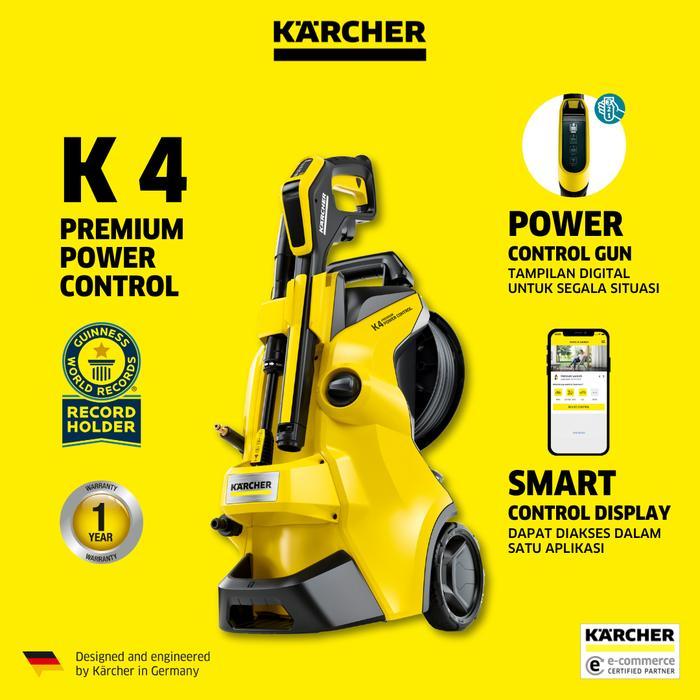 Karcher K 4 Premium Power Control Flex *EU 1800 Watt High Pressure Washer - K4 Premium