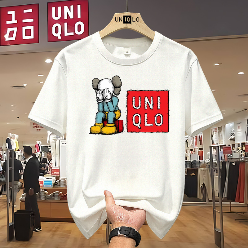 UNIQLO Kaos Polos Original Best Quality | T Shirt Katun Pria Wanita | Nyaman & Stylish