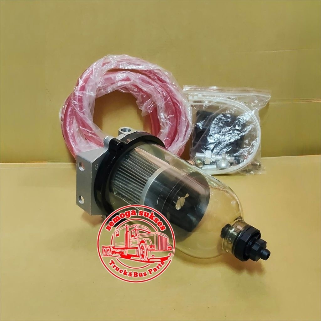 Saringan Solar Fuel Filter Solar Strainer Separator Assy Bio Diesel Biodiesel B30 HINO 500 LOHAN EUR