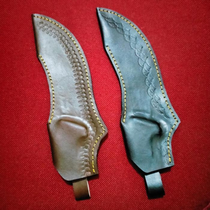 Sarung kulit pisau boning dan skining - Skinning, 6"