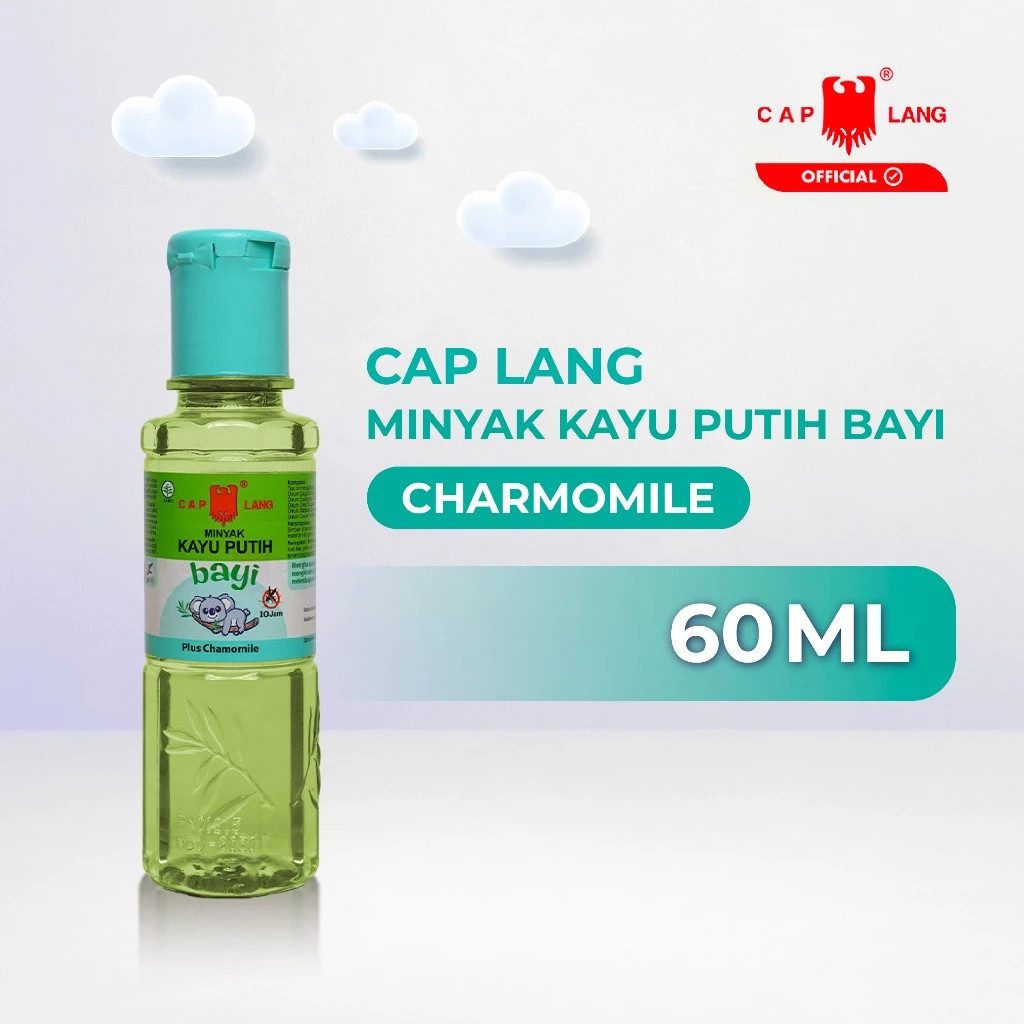 Minyak Kayu Putih Bayi Caplang 60ml Minyak Kayu Putih Chamomile / Minyak Kayu Putih Lavender 60ml