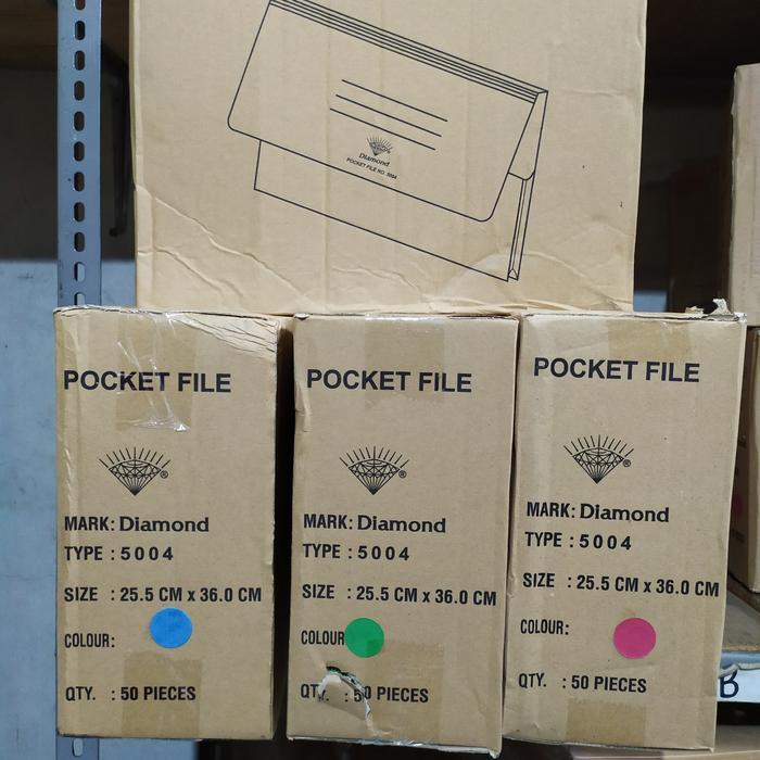 PLAN & WORK map diamond 5004 pocket file.