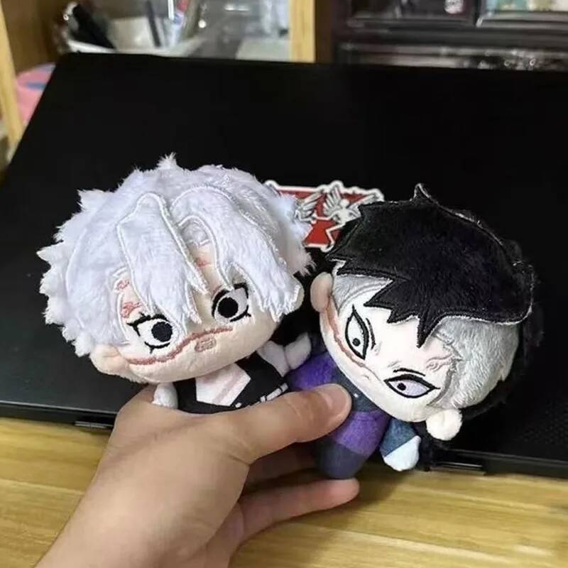 10cm Anime Demon Slayer Cute Plush Doll Kawaii Shinazugawa Sanemi‌‌ Genya‌‌ Cosplay Cotton Doll Plus