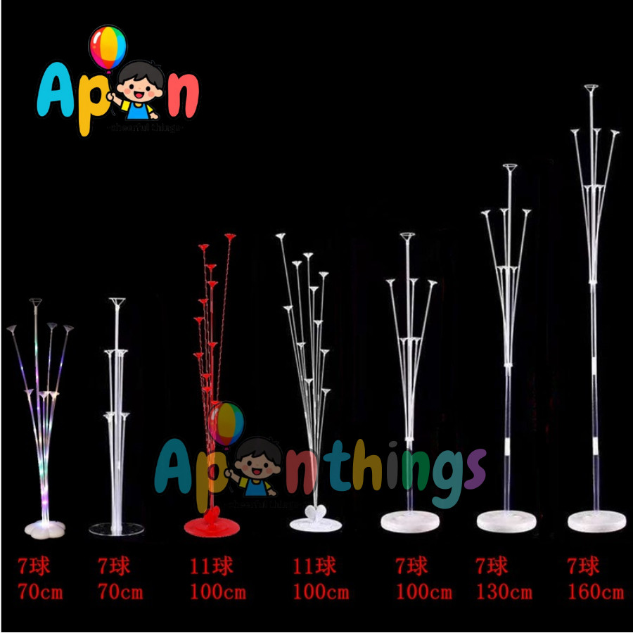 Apinthings Stand Balon Dekorasi | Tiang Balon Ulang Tahun & Event | Dekorasi Pesta