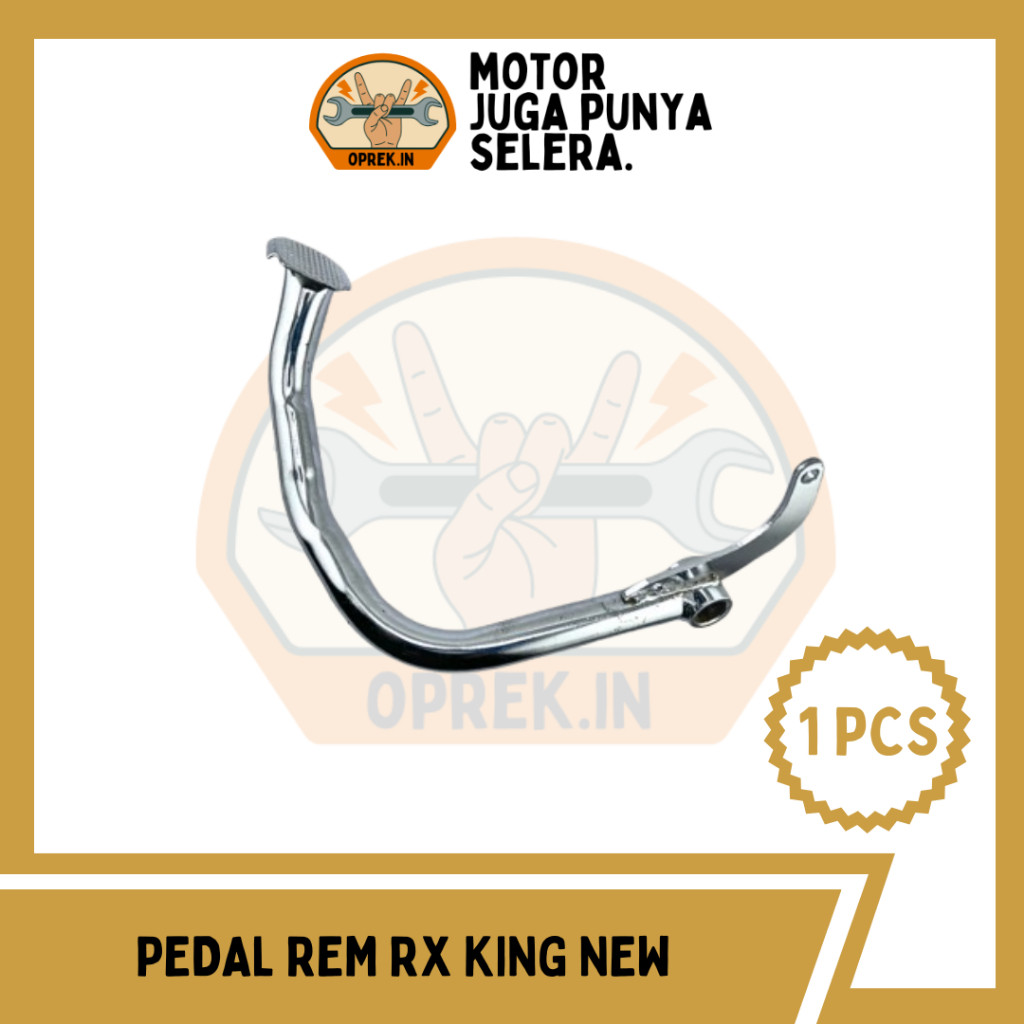 Pedal Rem RX King New [COD] Pedal Injakan Kaki Bawah Rim Belakang Yamaha RXK King Cobra