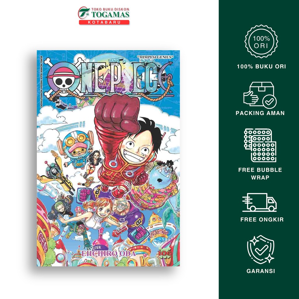One Piece 106 - Eiichiro Oda - Elex Media Komputindo