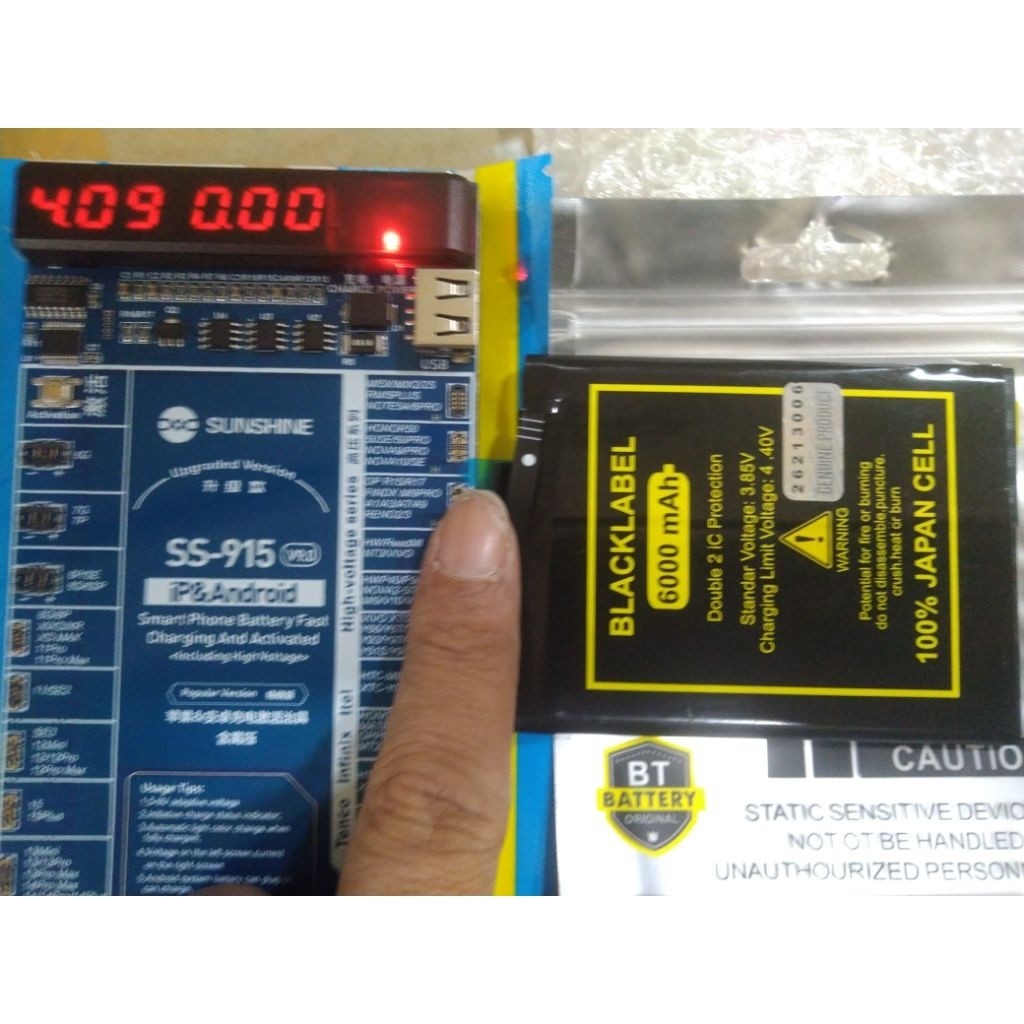 Vivo BA61 B-A61 Battery Batre Baterai Vivo Y19S Y04 Double Power 6000mAh 2 iC Protection