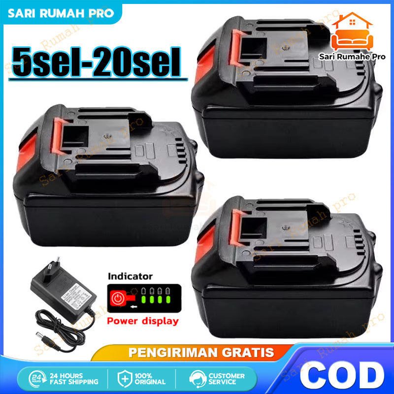MT-21V 5/10/20Sel 40000mah Bor Baterai Baterai 21VF Impact Bor Baterai 88VF Mesin Bor baterai Makita