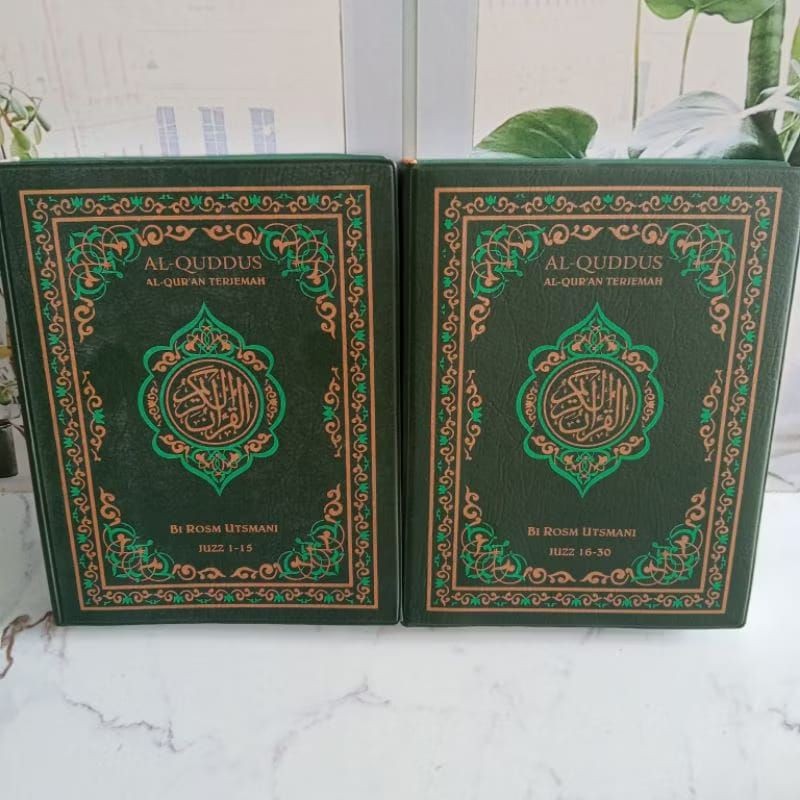 Al Qur'an Quddus/Kudus/qudus 2 jilid (besar)
