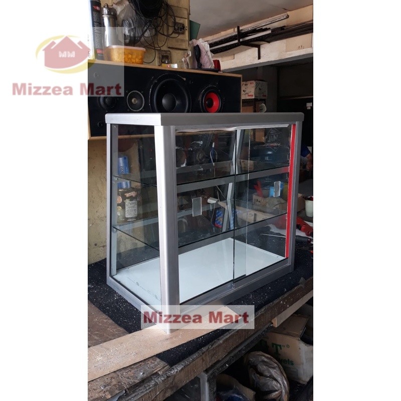 Revella Etalase Makanan / Warung / Warteg 60cm 2 Rak