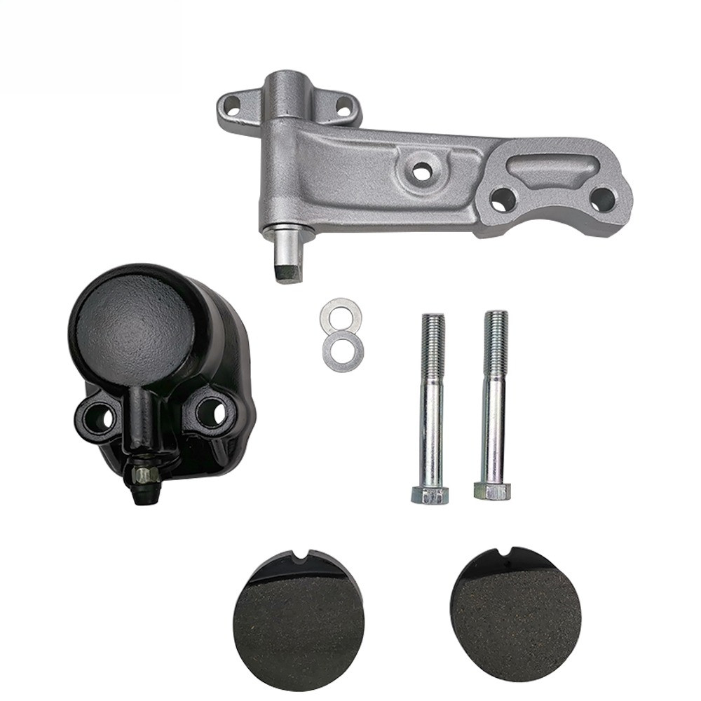 Front Brake Caliper Holder Assembly with Pad for Honda CB350F CB350G CB 360 360G 360T CB400F CB450 C