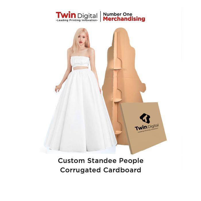 Standee Custom Real Size Human Figure Besar - Cetak Standee Cardboard - 1 Meter
