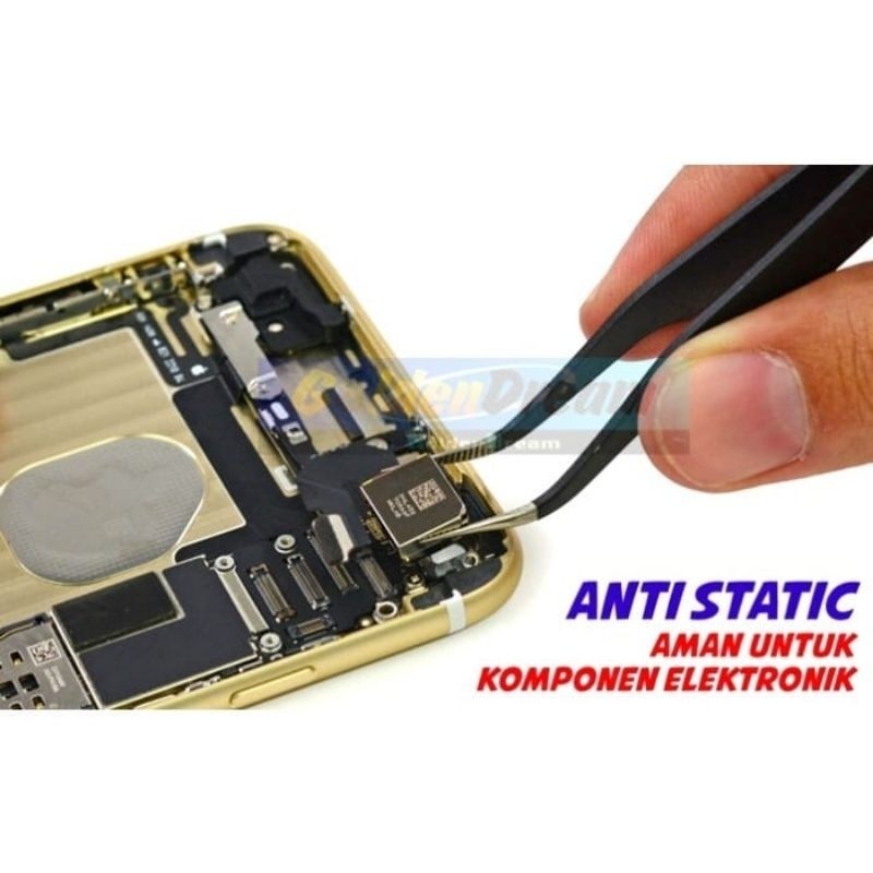 Aluna_Collection4 Set 6Pcs Pinset Service Handphone Bengkok Tajam Pingset Reparasi Hp
