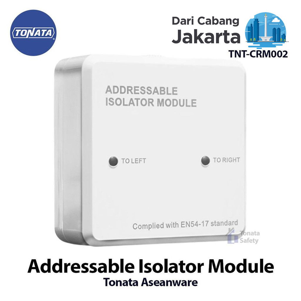 Fire Alarm Addressable Isolator Tonata Aseanware MFCA ASW / Addressabl Isolator / Modul Isolator Sis
