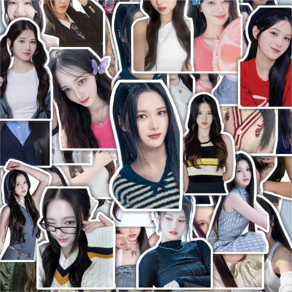 100PCS Lucu KOMA MAYU (tripleS)Stiker Aesthetic Stiker Anti Air Stikers Berperekat Waterproof sticke