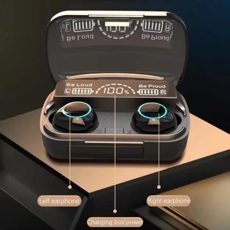 Premium Diskon Tws M30 Bluetooth Earphone TWS M30 Digital Indikator LED + Powerbank Bluetooth V5.1 T