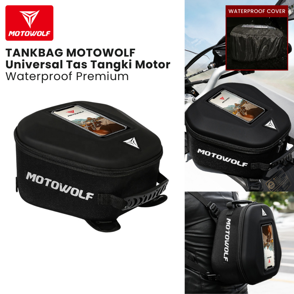 Tank Bag Motowolf MDL0702 Tas Motor Tank Motorcycle Bag ORIGINAL