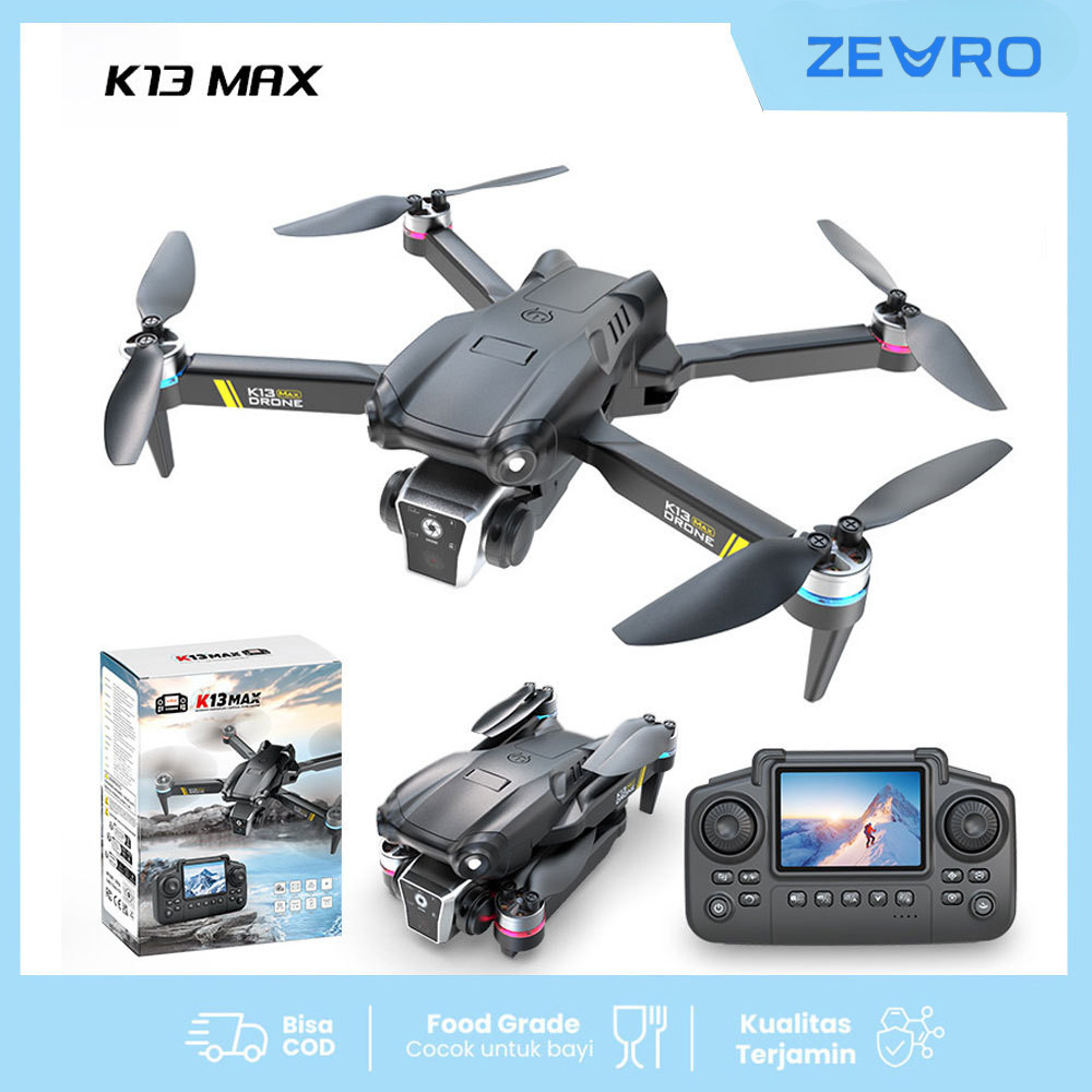 Drone K13 MAX 8K Kamera Ganda – Drone RC Profesional Brushless Motor Fotografi Udara Jarak Jauh Terb