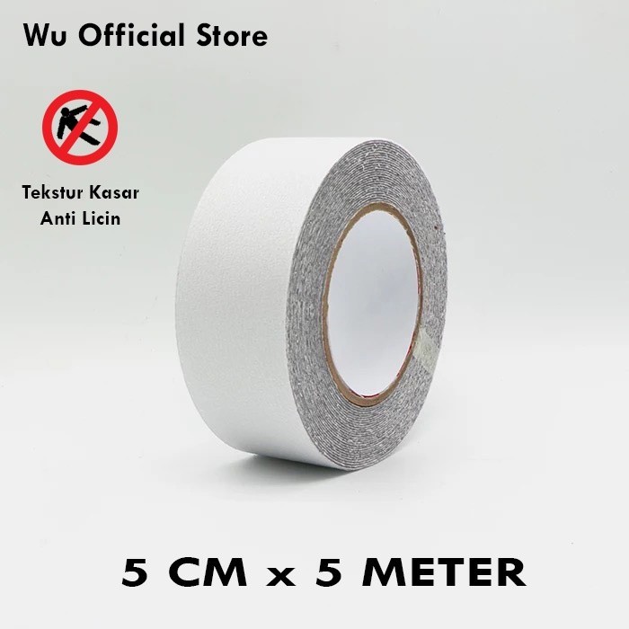 Anti Slip Tape / Lakban Anti Licin Bening 5 cm x 5 Meter